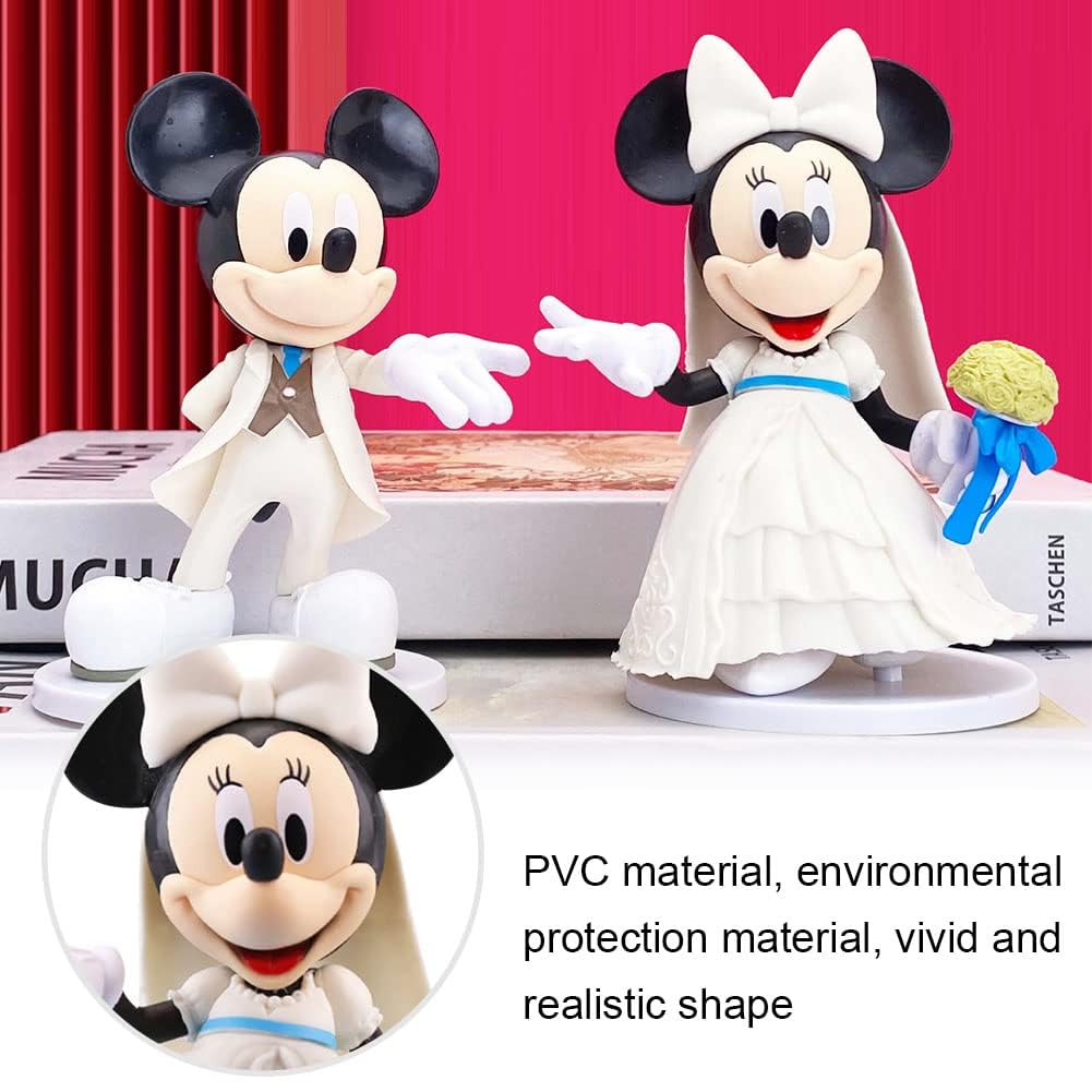 Disney Mickey & Minnie Figure 新品 Buy BOENJOY Gifts- Mickey and Minnie Wedding Action Figure Set of